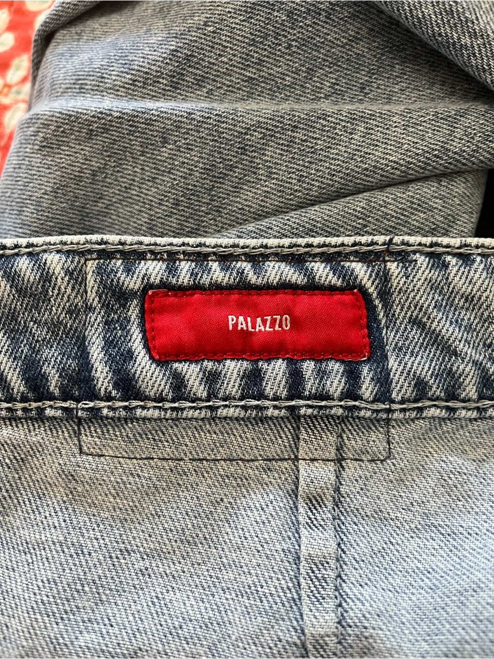 NWT Lucky Brand Palazzo Wide Leg Jeans - Picture 7 of 10